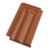 TONDACH TRADITON 14 (Francouzská 14) taška základní engoba červená - závod Hranice